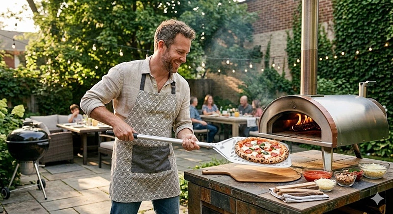 Perforated Aluminum Pizza Peel