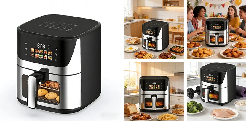 Large Capacity Series 8l Air Fryer