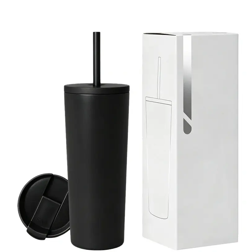 Modern 20oz Stainless Steel Tumbler With Lid
